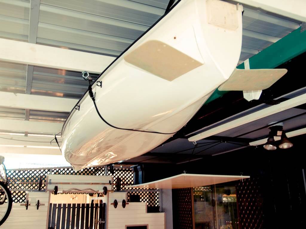store loft ceiling storage